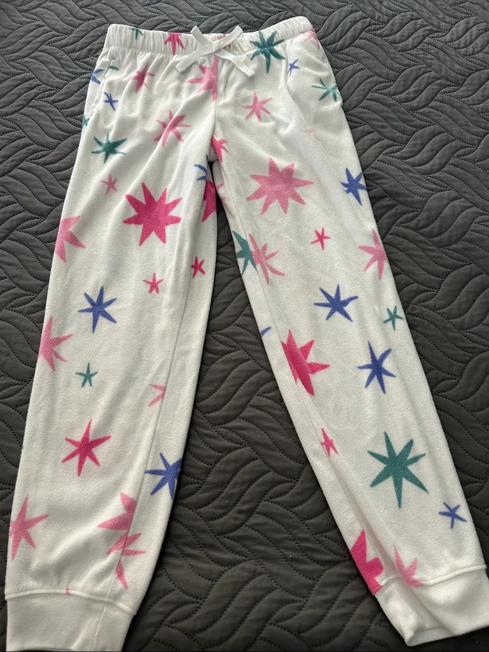 EUC - 😴 Old Navy Star-Print Fleece Pajama Bottoms